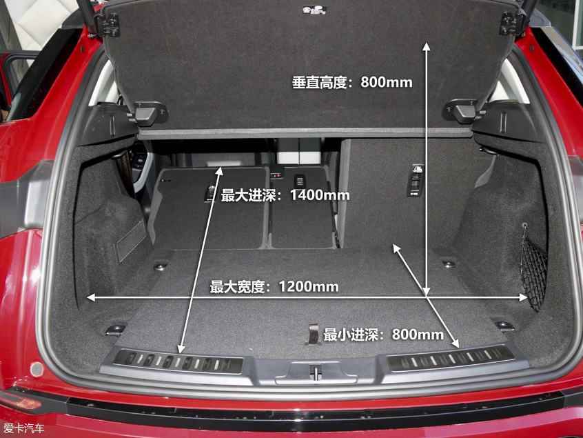 全新攬勝極光行李廂