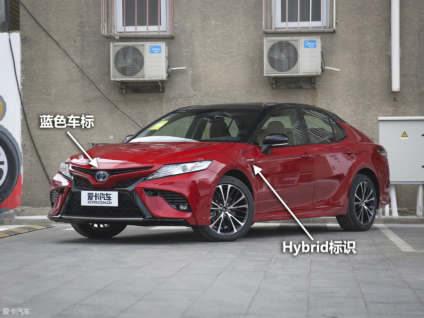 日系三強：凱美瑞外觀