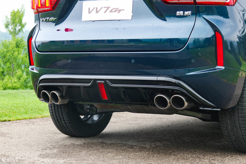 實(shí)拍WEY VV7 GT 專屬于溜背的翹臀誘惑