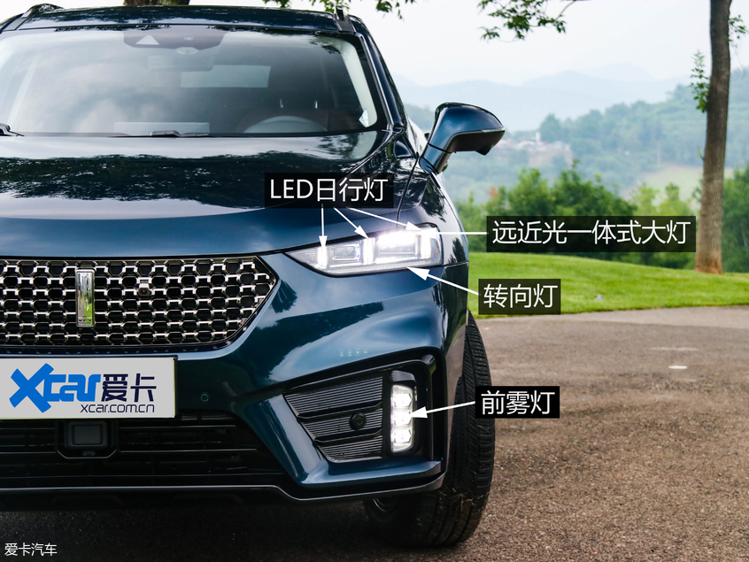 實(shí)拍WEY VV7 GT 專屬于溜背的翹臀誘惑