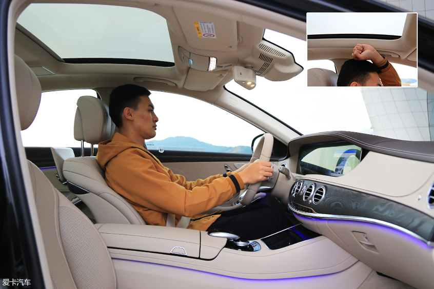 奔馳S級空間演示