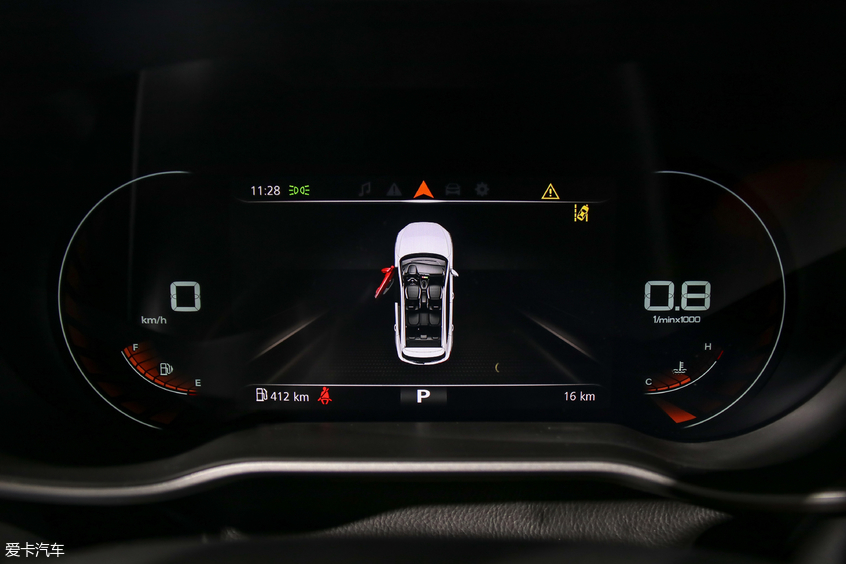 愛卡實拍新款名爵ZS：內飾設計