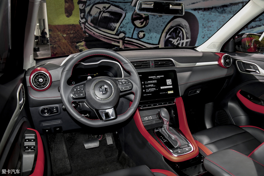 愛卡實拍新款名爵ZS：內飾設計