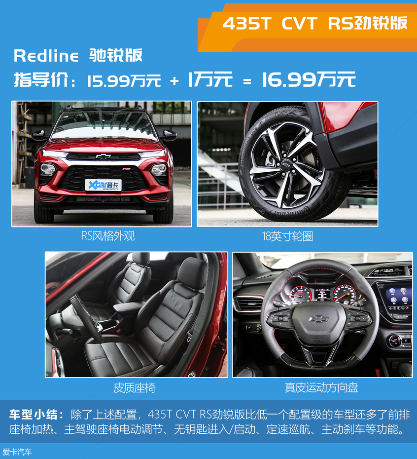 雪佛蘭創界配置差異