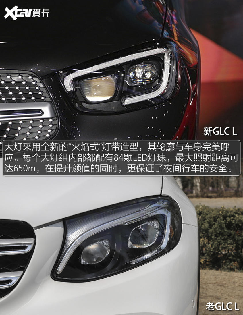 GLC L新老对比