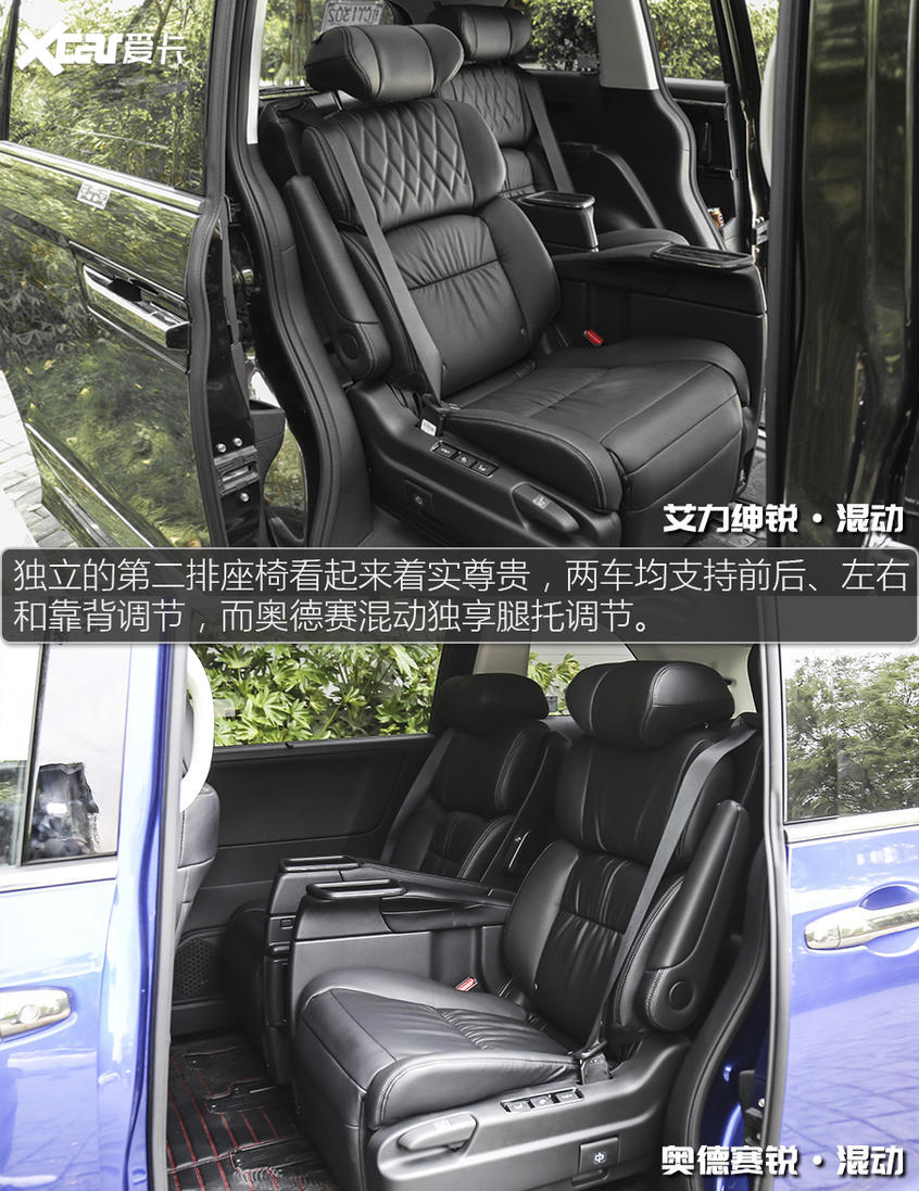 艾力紳/奧德賽混動對比 價格一樣買哪個