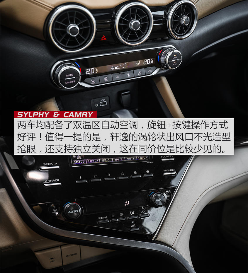 軒逸/凱美瑞舒適度大作戰 跨級別之爭