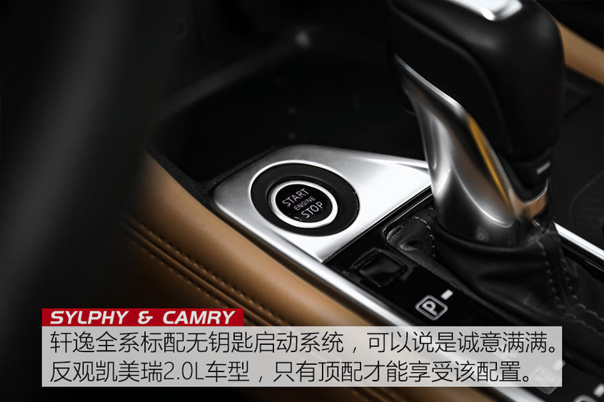 軒逸/凱美瑞舒適度大作戰 跨級別之爭