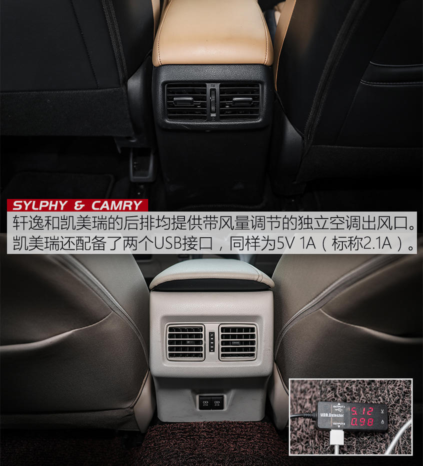 軒逸/凱美瑞舒適度大作戰 跨級別之爭