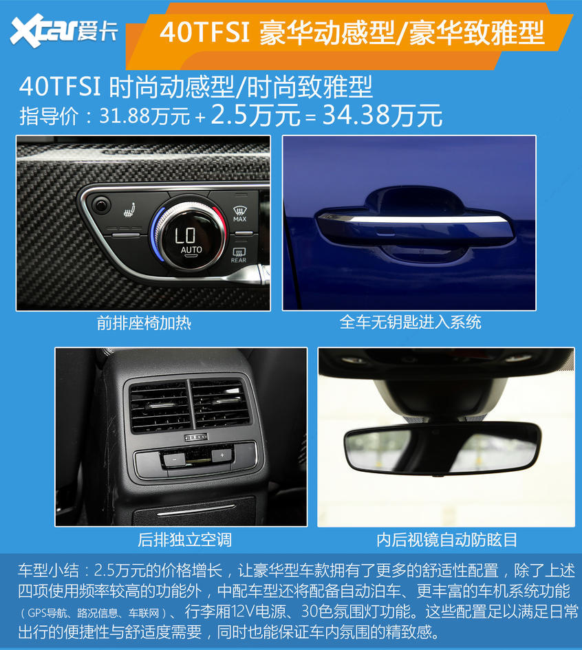 奧迪A4L購車手冊