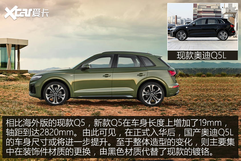 奧迪Q5官圖解析