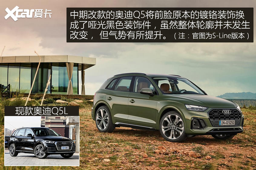 奧迪Q5官圖解析
