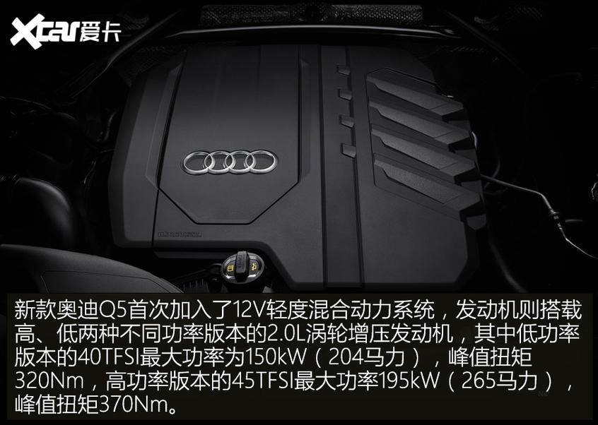 奧迪Q5官圖解析