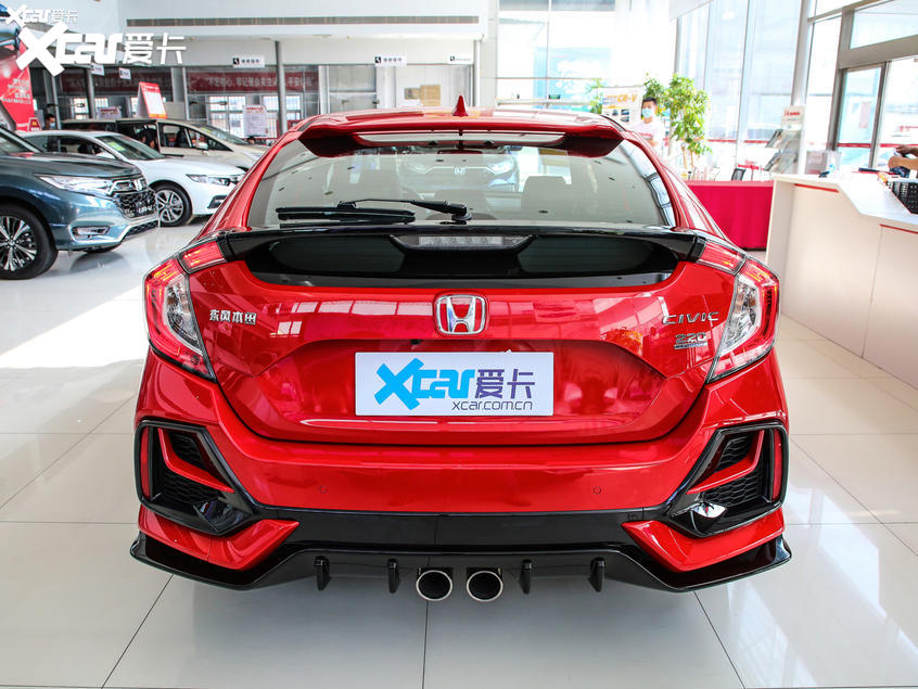 實拍思域兩廂版：外觀性能范兒十足