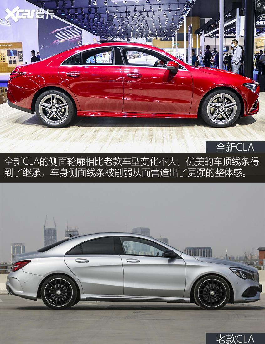CLA外观对比