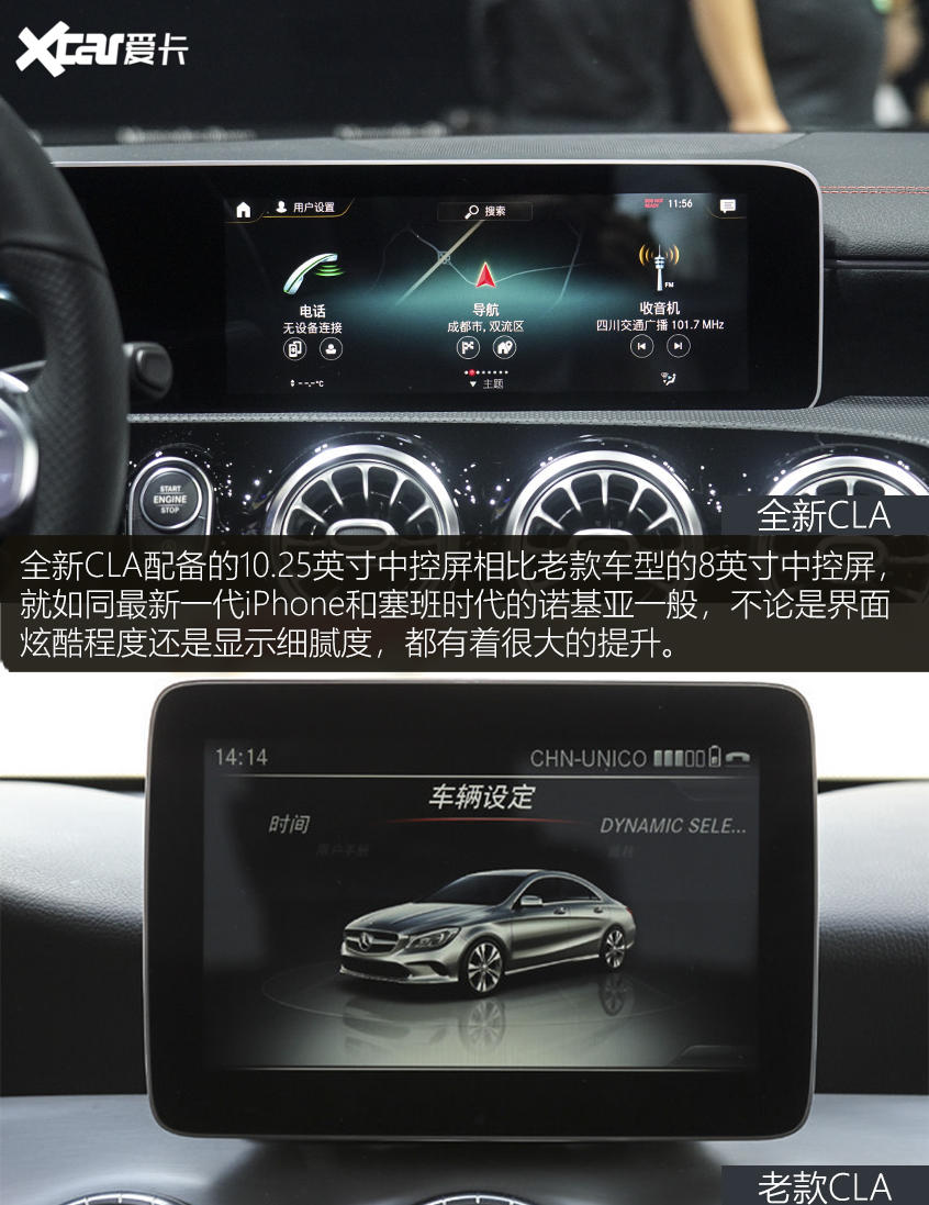 CLA新老對比