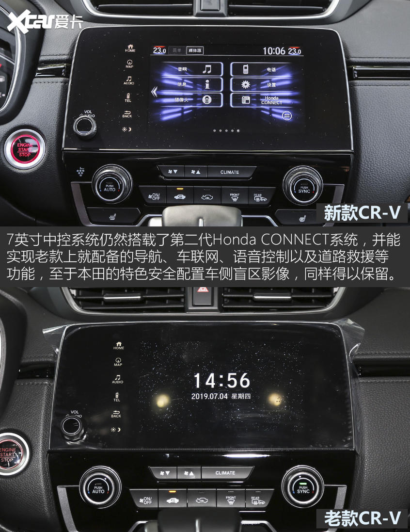 CR-V新老對比