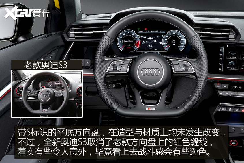 全新奧迪S3官圖解析