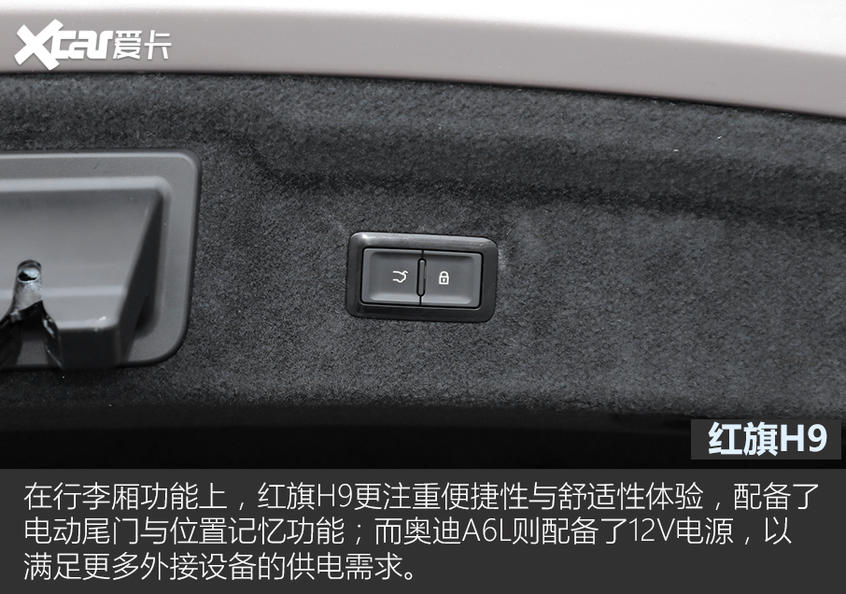 紅旗H9對比奧迪A6L