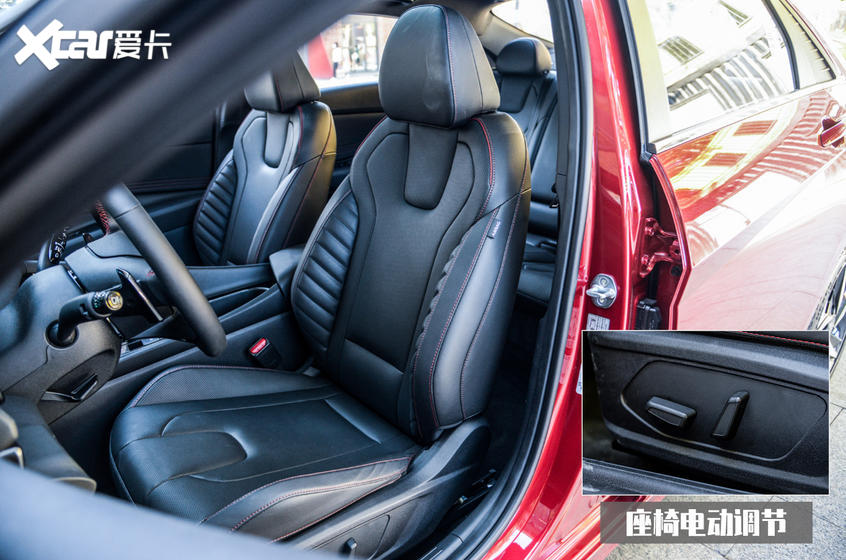 實拍第七代伊蘭特 空間部分