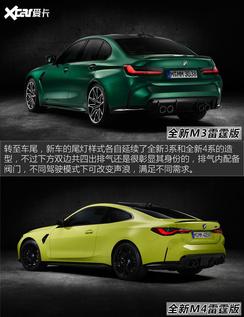 全新寶馬M3/M4官圖解析
