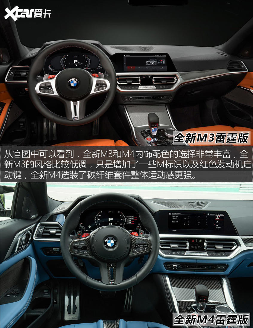 全新寶馬M3/M4官圖解析