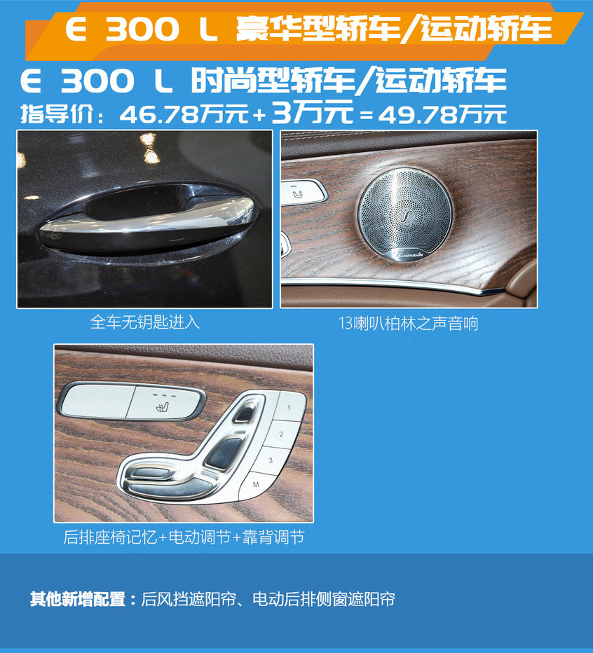 北京奔馳E級購車手冊