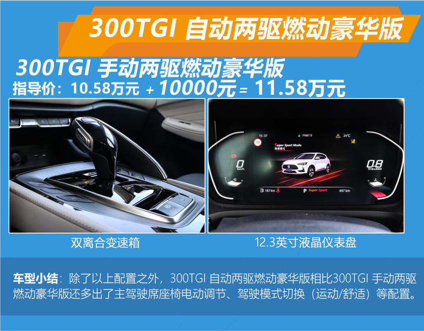 MG領航購車手冊 車型配置及推薦