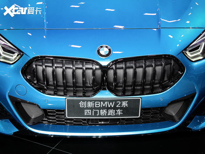 實拍BMW 2系四門轎跑車