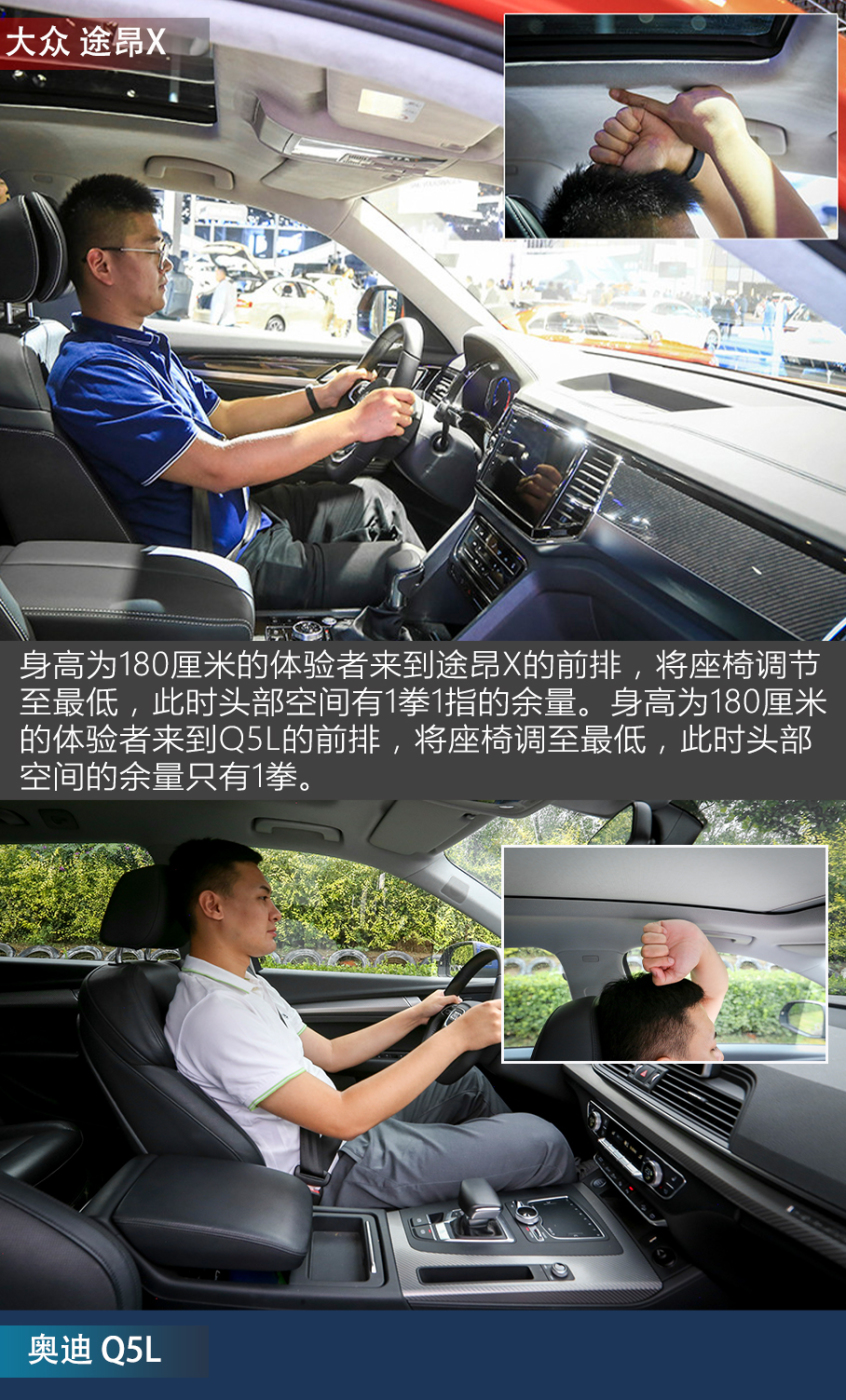 途昂X對比Q5L