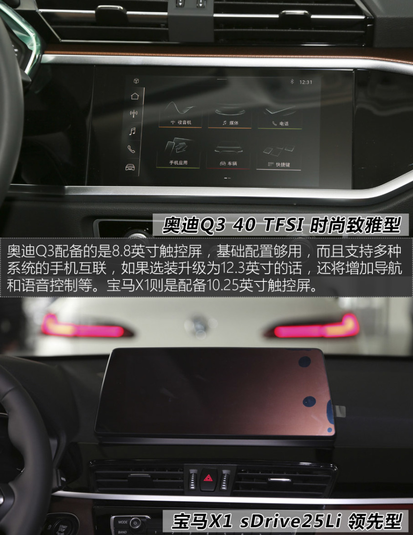 奥迪Q3对比宝马X1