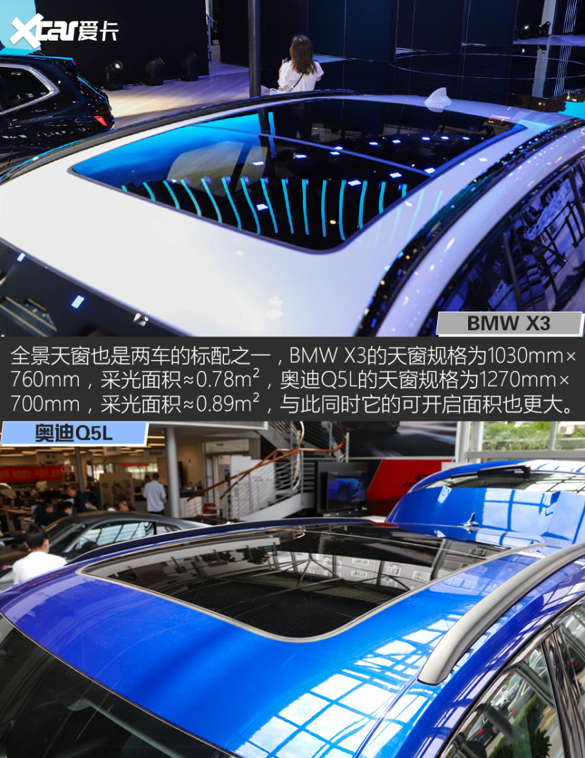 BMW X3對比奧迪Q5L