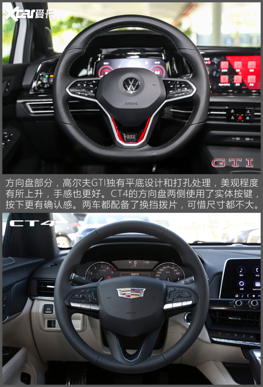 高爾夫GTI對比CT4