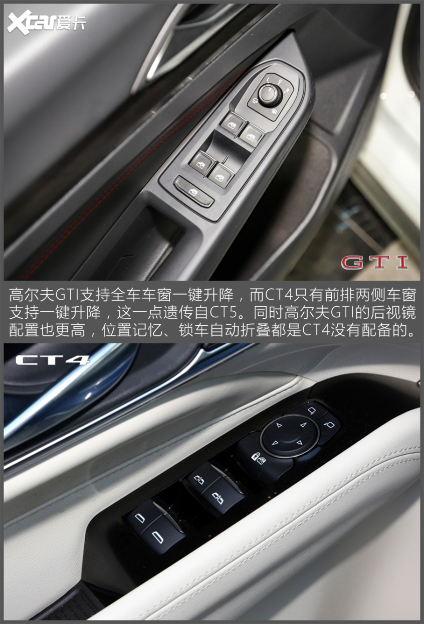 高爾夫GTI對比CT4