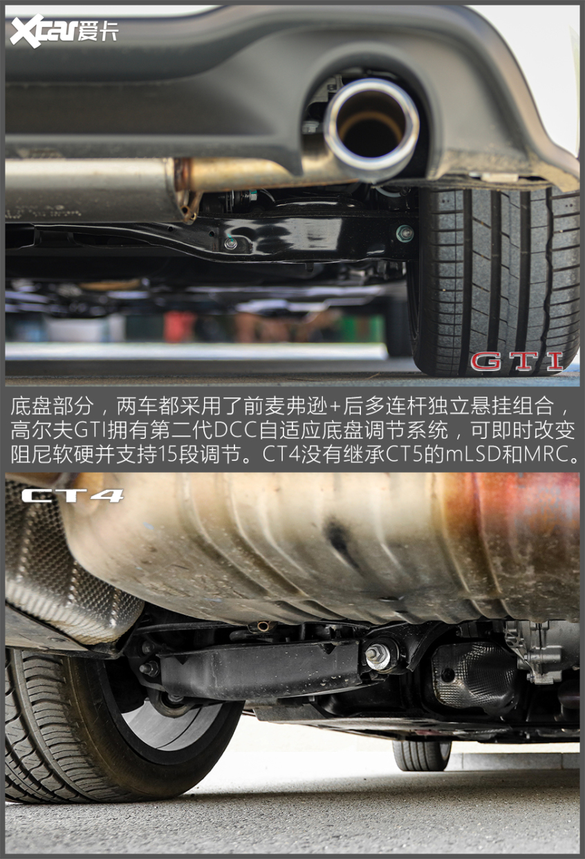 高爾夫GTI對比CT4