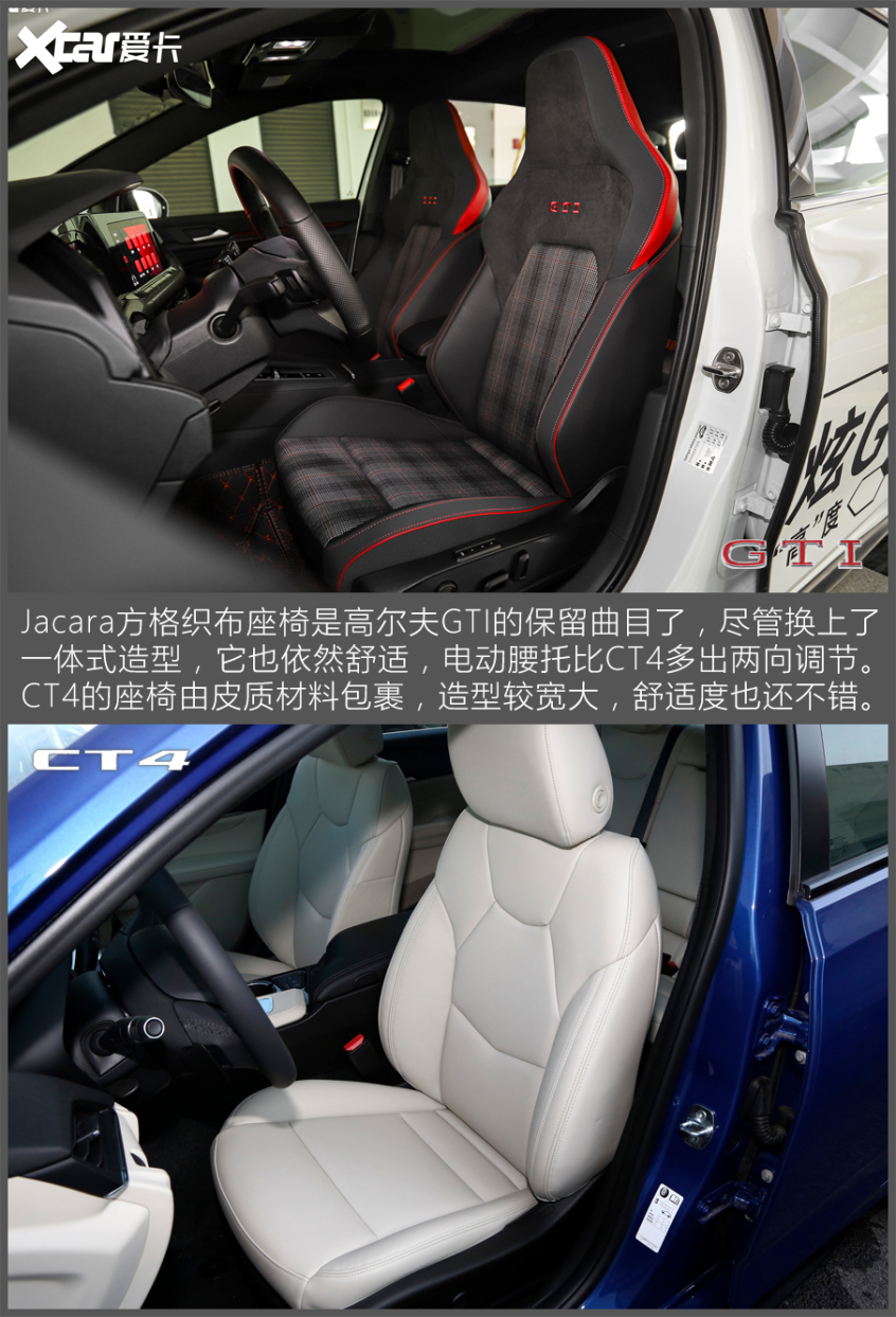 高爾夫GTI對比CT4