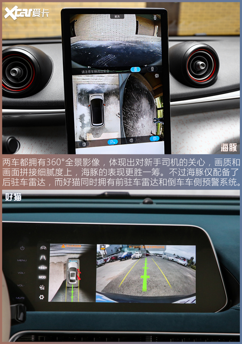 比亞迪海豚對比歐拉好貓