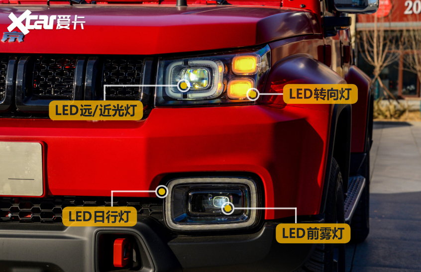 BJ40刀鋒英雄版實拍