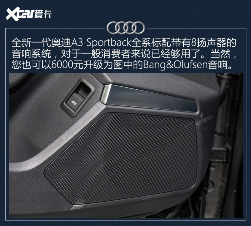 奧迪A3:入門版配置基本“夠用”