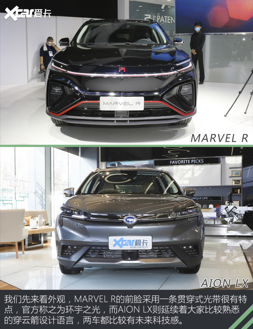 MARVEL R對比AION LX