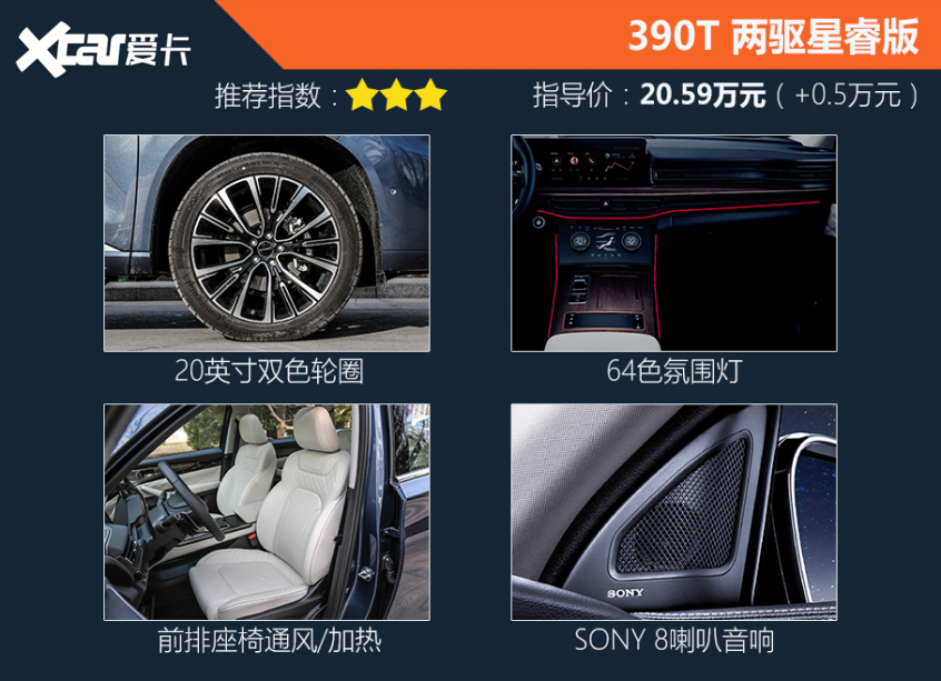 星途2021款星途VX