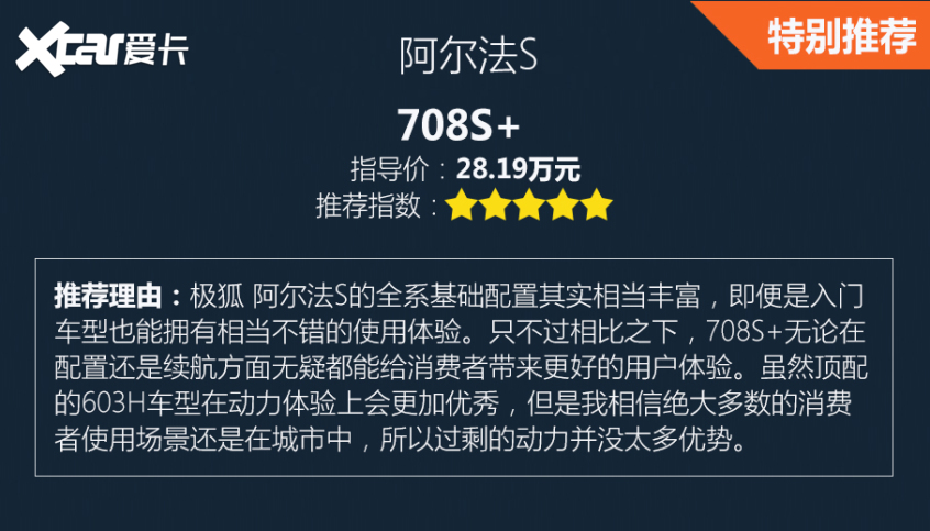 北汽新能源2020款極狐 阿爾法S(ARCFOX αS)