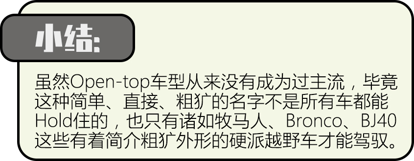 Open-top｜Convertible/Cabriolet