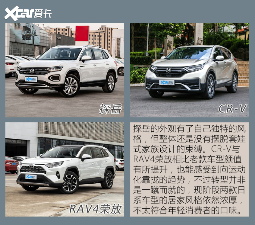 主流合資SUV對比