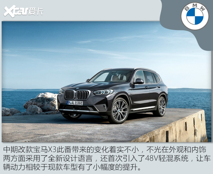 新款寶馬X3/X4官圖解析