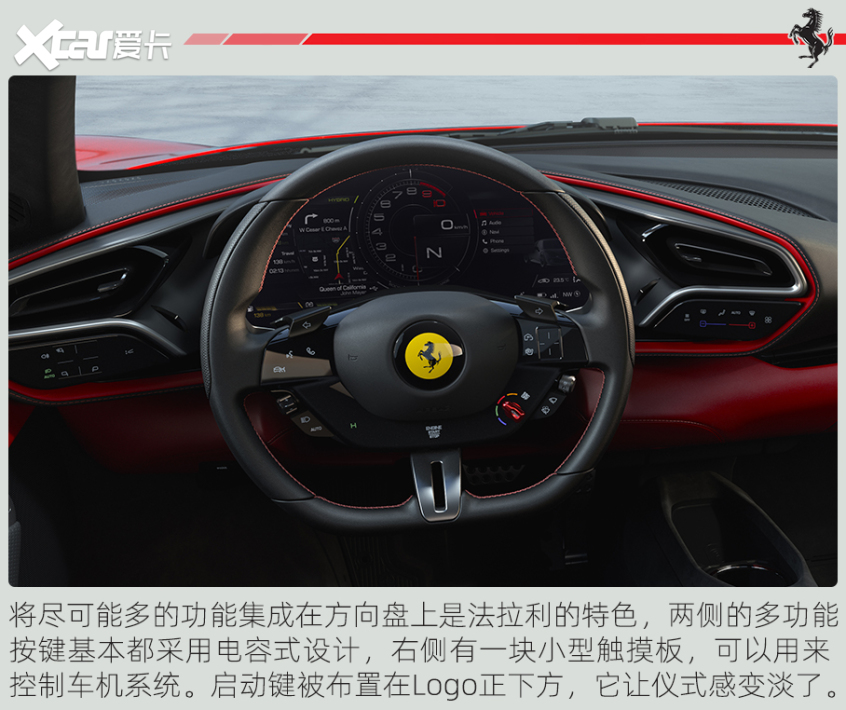 图解法拉利296 GTB