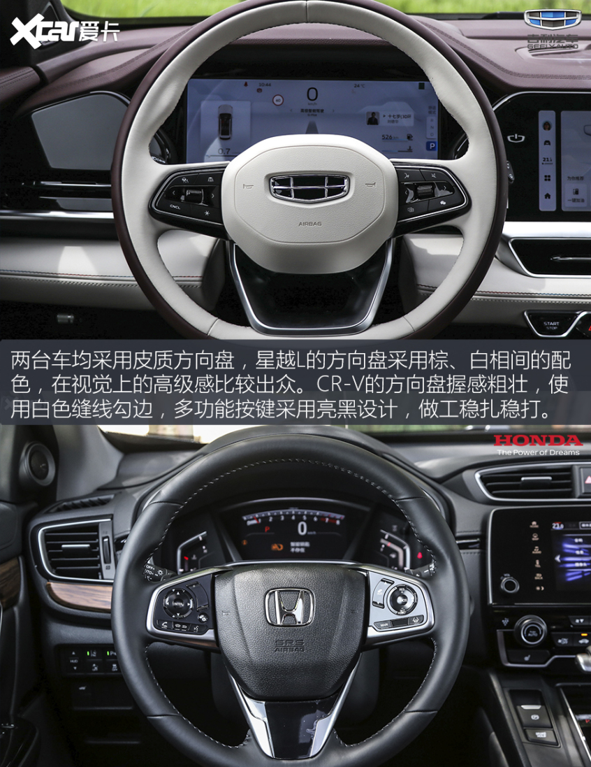 星越L对比CR-V