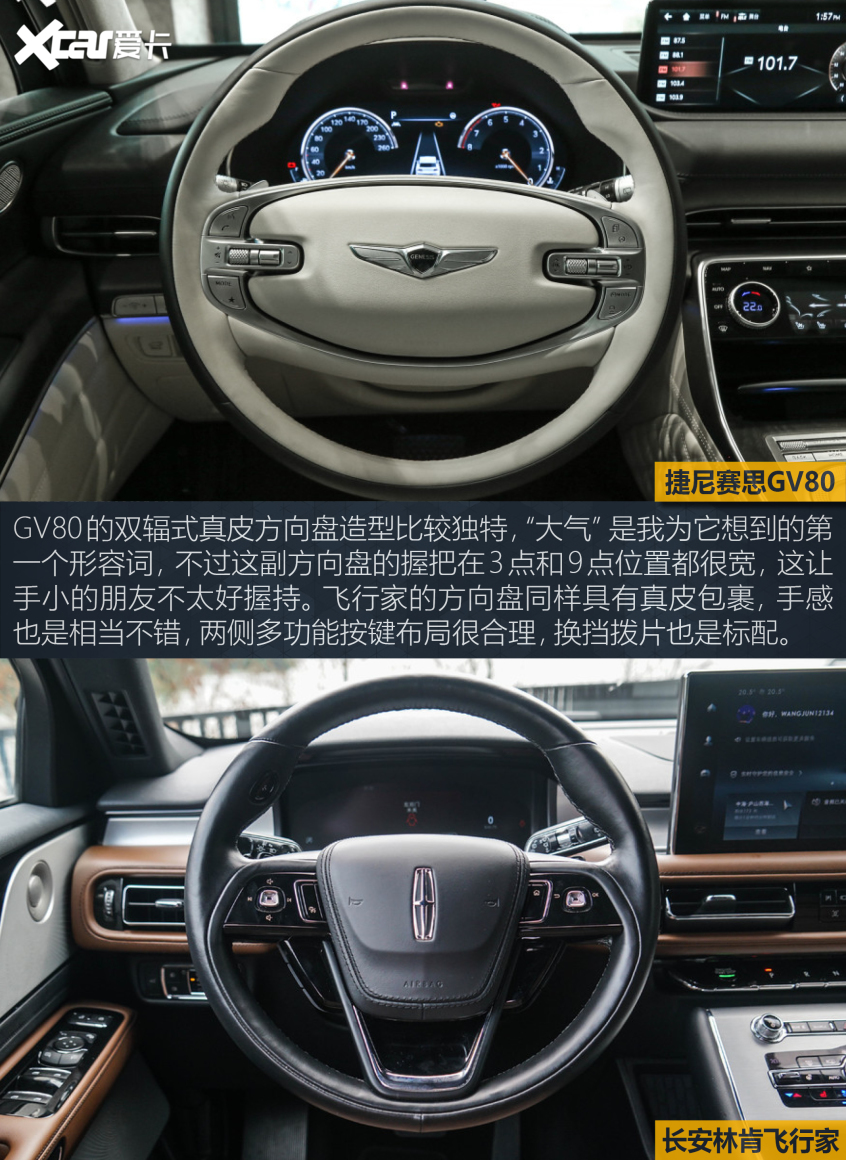 GV80對(duì)比飛行家