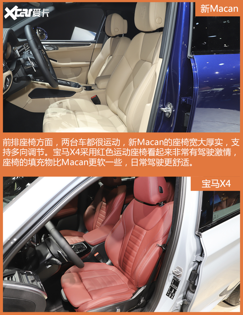 macan對比X4