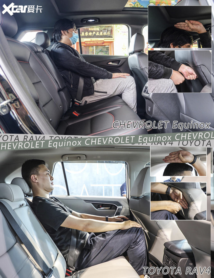 雪佛蘭探界者對比豐田RAV4榮放
